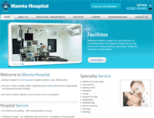 Tablet Screenshot of mamtahospital.com